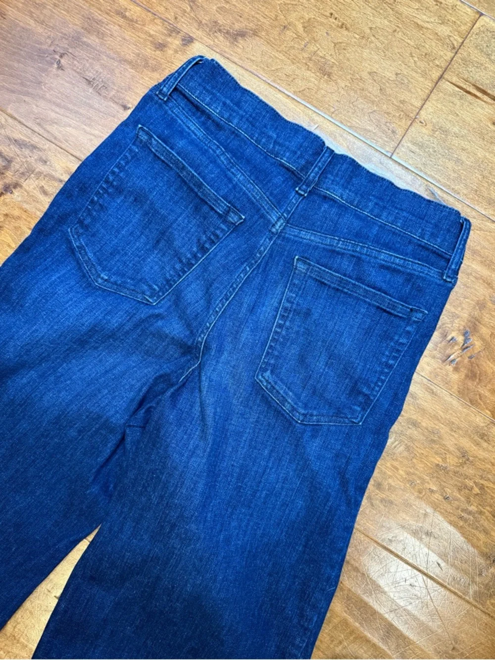 FRAME Le High Wide Leg Crop Jeans Dark Wash Size 30 - Picture 9 of 10